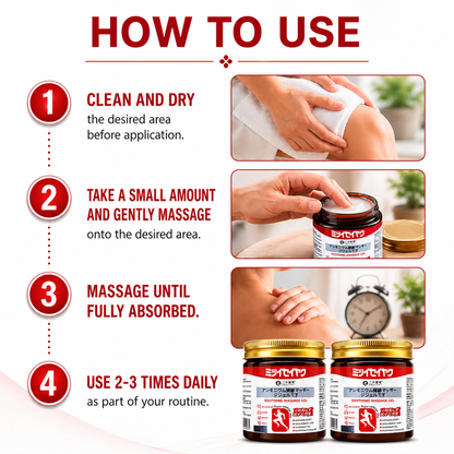 Japanese Instant Pain Relief Soothing Massage Gel ( BUY 1 GET 2 FREE ) 🔥