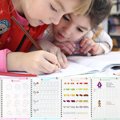 Magic Book Buy 1 set & Get 1 set FREE!!! + FREE Learning 2000+ pages downloadable PDF worksheet for kids